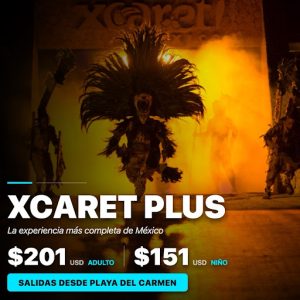 Tour Xcaret Plus: El Parque Eco-Arqueológico de la Riviera Maya
